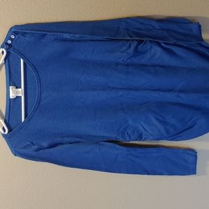 Motherhood Maternity Blue Sweater Large